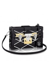 Imitation Louis Vuitton Epi Leather Petite Malle Malletage M50113 Noir VS02879