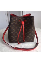 Imitation Louis Vuitton Monogram Canvas Neonoe Coquelicot M44022 VS07235