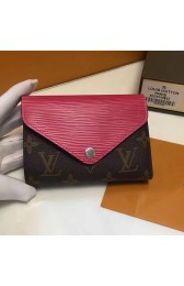 Imitation Louis Vuitton Monogram Canvas Wallet Rose M60494 VS05544