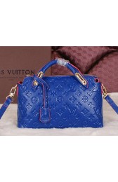 Imitation Louis Vuitton Monogram Empreinte Tote Bags M94112 Blue VS04900