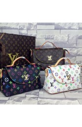 Imitation Louis Vuitton Monogram Multicolore Canvas Flap Shoulder Bag M11803 VS08579
