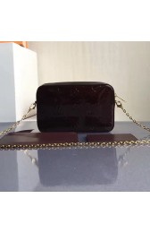Imitation Louis Vuitton Monogram Vernis Camera Burgundy M64058 VS07551