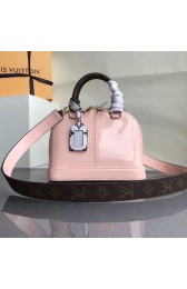 Imitation Louis Vuitton Patent Leather Alma BB Pink M54785 VS07845