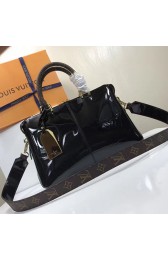 Imitation Louis Vuitton Patent Leather Tote Miroir Black M54639 VS01414