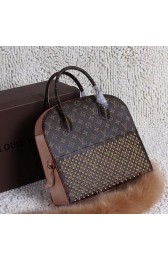 Imitation Louis Vuitton Shopping Bag Christian Louboutin M40158 Blue VS03230