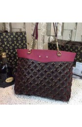 Imitation Louis Vuitton Veau Cachemire Pallas Shopper Bag M41580 Fuchsia VS08717