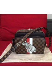 Imitation Top Louis Vuitton Damier Ebene Canvas Nil PM N42704 VS01812