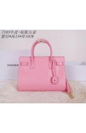 Imitation Yves Saint Laurent Classic Sac De Jour Bag Y7103 Pink VS08801