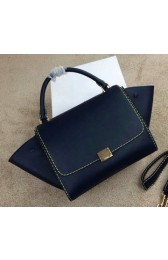 Knockoff 2015 Celine Trapeze Bag Original Leather CL008 Royal VS09440
