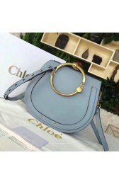 Knockoff Chloe Nile Bracelet Crossbody Bag Blue 230604 VS09868