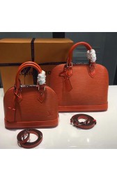 Knockoff Fashion Louis Vuitton Epi Leather Alma BB M40851 Orange VS04478