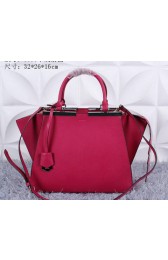 Knockoff Fendi 3Jours Tote Bag Smooth Leather F8936 Rose VS04168