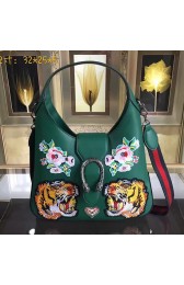Knockoff Gucci Dionysus Embroidered Leather Hobo Bag 444072 VS01431