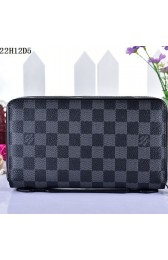 Knockoff Louis Vuitton Damier Gaphite Canvas ZIPPY XL WALLET N41503 VS01552