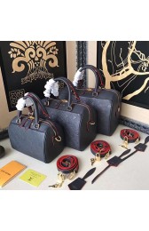 Knockoff Louis Vuitton Monogram Empreinte Speedy Bandouliere Marine Rouge M43501 VS09330