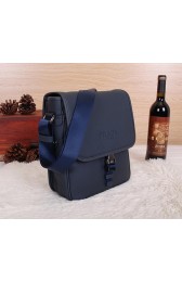 Knockoff Prada Original Grainy Leather Messenger Bag VA0770 Royal VS04125