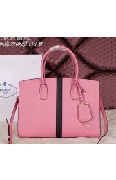 Knockoff Prada Saffiano Cuir Leather Tote Bag BN2788 Pink VS08554