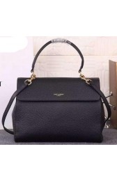Knockoff Saint Laurent Medium Moujik Top Handle Bags 311236 Black VS04331