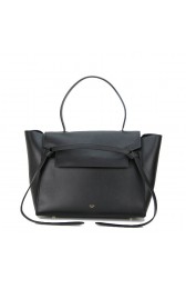 Knockoff Top Celine Belt Bag Smooth Calfskin Leather C3345 Black VS03954
