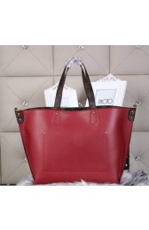 Knockoff Top Louis Vuitton Cruise 2015 Tote Bag M97338 Burgundy VS01036