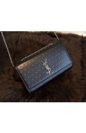 Knockoff Yves Saint Laurent Classic Monogramme Clutch Y30332 Black VS03289