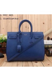 Knockoff Yves Saint Laurent Classic Sac De Jour Bag Y9937 Royal VS01251