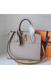 Louis Vuitton Calfskin City Steamer PM Mastic M51304 VS01433