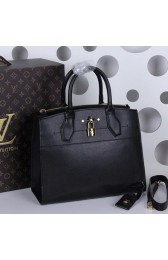 Louis Vuitton City Steamer MM Bag M51026 Black VS09379