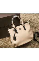 Louis Vuitton Cruise 2015 Smooth Leather Tote Bag M96288 Apricot VS08155