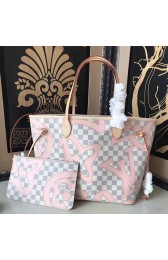 Louis Vuitton Damier Azur Canvas Neverfull MM N41050 VS06799