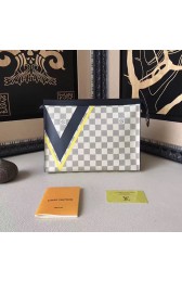 Louis Vuitton Damier Azur Canvas Pochette Voyage N64023 VS09823