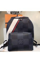 Louis Vuitton Damier Cobalt Canvas Apollo Backpack N44006 VS09196