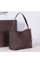 Louis Vuitton Damier Ebene CAISSA HOBO Bag N41556 Rose Ballerine VS00201