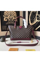 Louis Vuitton Damier Ebene Canvas Hyde Park Fuchsia N41015 VS08645