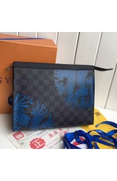 Louis Vuitton Damier Graphite Canvas Pochette Voyage MM N62260 VS03987