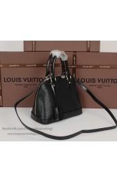 Louis Vuitton Epi Leather Alma BB M40862 Black VS09722