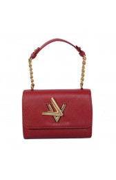 Louis Vuitton EPI Leather Chain Louise Shoulder Bag M48618 Burgundy VS01697