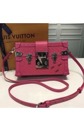 Louis Vuitton Epi Leather Petite Malle Hot Pink M42562 VS00497