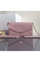 Louis Vuitton Epi Leather Pochette Felicie Rose Ballerine M62467 VS06256