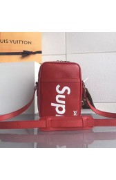 Louis Vuitton Epi Leather Supreme x Danube PM Red M53417 VS07324