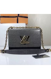 Louis Vuitton Epi Leather Twist MM Grey M50280 VS04768