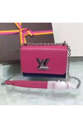 Louis Vuitton Epi Leather Twist MM Hot Pink M42359 VS02852
