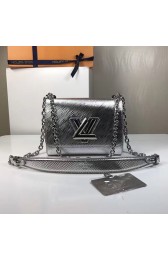 Louis Vuitton Epi leather Twist PM Silver M50332 VS02192