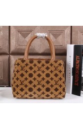 Louis Vuitton Flannelette Leather Tote Bag M03639 Wheat VS08577