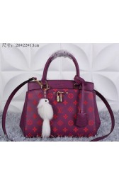 Louis Vuitton Grainy Leather Rivoli BB M41152 Purple VS06830