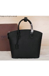 Louis Vuitton Grainy Leather Tote Bag M94599 Black VS05144