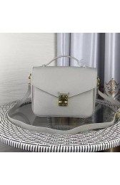 Louis Vuitton Litchi Leather EDEN Bag M84827 Grey VS06294