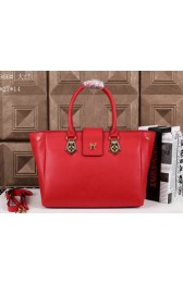 Louis Vuitton Lock Me MM Tote Bag M48966 Red VS08873