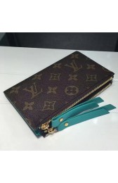 Louis Vuitton Monogram Canvas Adele Compact Wallet Green M61271 VS05361