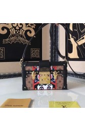 Louis Vuitton Monogram Canvas and Leather Petite Malle M50016 VS08593